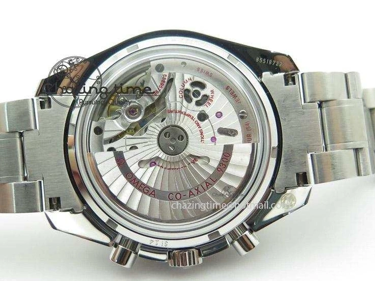 0728 Efficient Speedmaster Professional Moonwatch Chrono AXF Best Edition On SS Bracelet A 8286